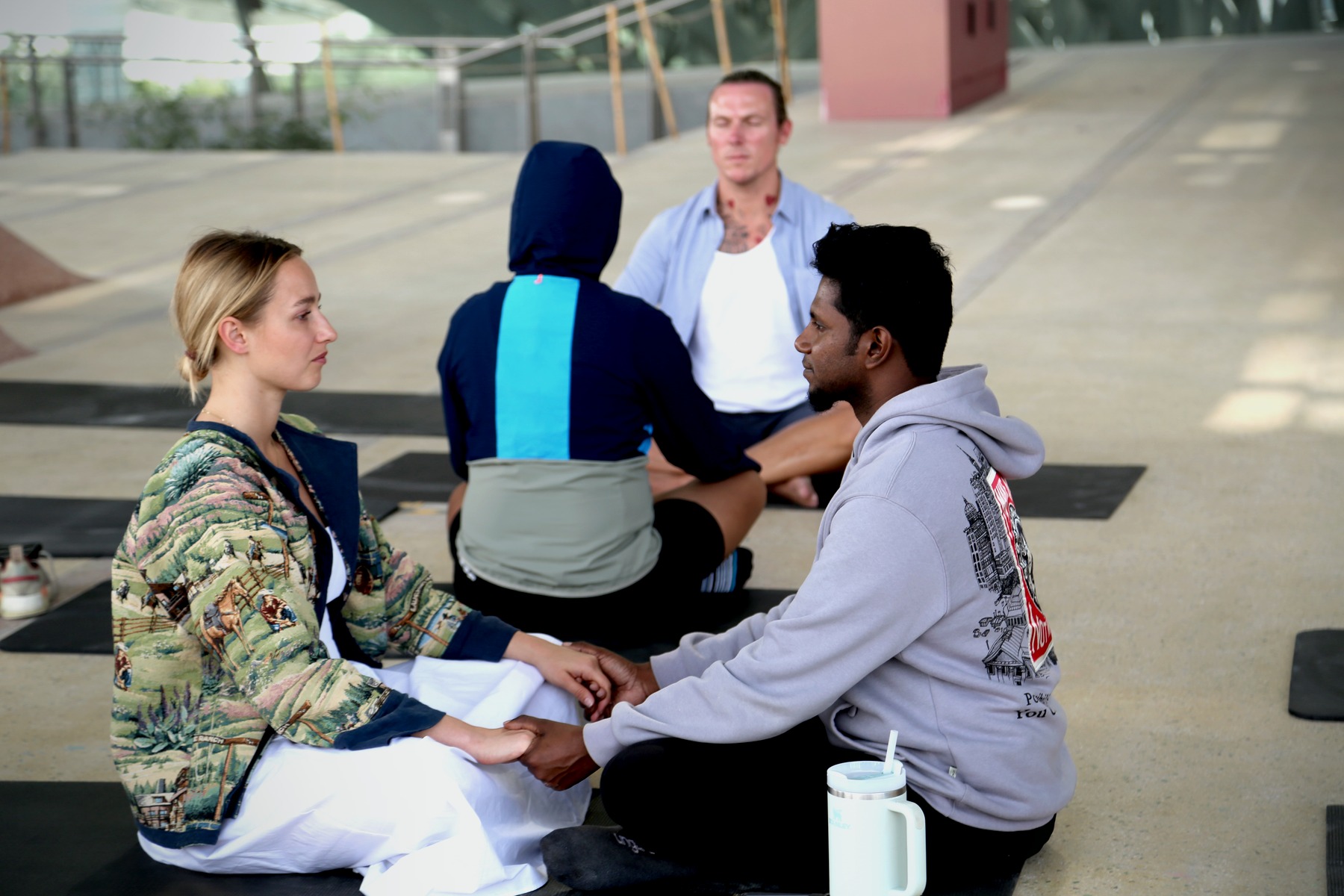 Outdoor circle facilitation